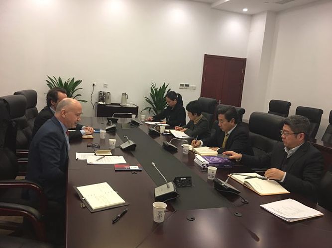 Meeting with Foreign Affairs Office of Jiangsu Provincial People’s Government